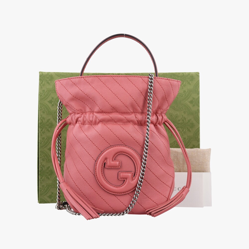 Gucci Blondie Leather Pink